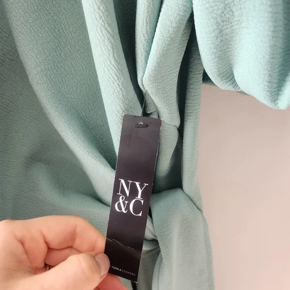 New York and Company Bow Accent Sheath Dress XXL - Picture 6 of 10